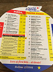 Pizzeria Pepé menu