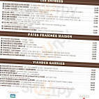 Chez Mico menu