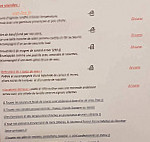 Le Plain Château menu