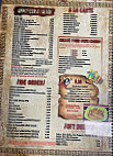 Mi Toro Mexican menu