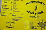 Vilppulan Turkinpippuri menu