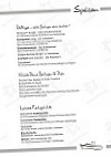 Glückauf Pension menu