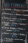 À Ma Façon menu