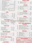 Asian Buffet menu