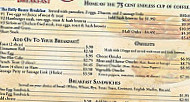 Klub 81 Grille menu