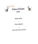 Cocotte Des Envies menu