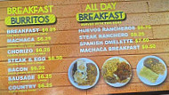 Rigoberto's Taco Shop menu