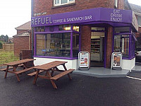 Refuel Coffee And Sandwich inside