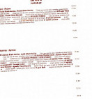 LE PALAIS INDIEN menu