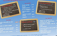 Le Poisson Rouge menu