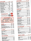 China Chef menu