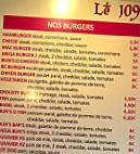 Le 109 menu