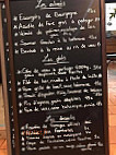 La Muraille menu