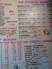 La Boite a Sel menu