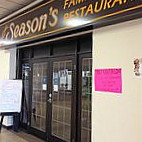 Season's Family Restaurant menu