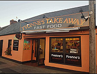 Yvonne's Takeaway outside