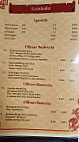 Goldene Drachenburg menu