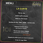 Le William's Brasserie Pmu menu