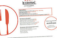 Le Central menu