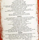 Canterbury Brook Inn menu