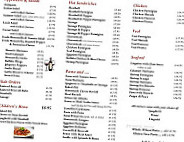 Luca Trattoria Pizzeria menu