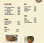 Thirdy's Taste Wings Burgers menu