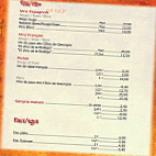 La Bodega menu