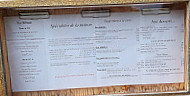 L'étrave menu