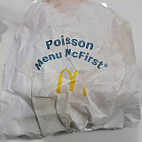 McDonald's menu