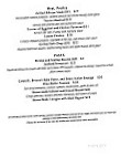 Broadway Bistro menu