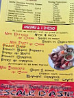 Escale D' Asie menu