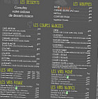 Bistro D'antioche menu