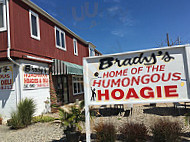 Brady's Humongous Hoagie And Deli outside