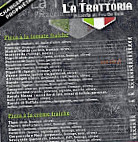 La Trattoria menu