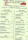 Gasthaus Pension Waldfrieden menu