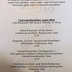 Zum Burggraf menu