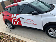 Chick Fil A Underground Food Court outside