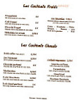 La maison de Marie Caroline menu