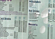 Mcdonald's menu