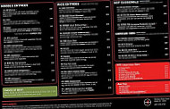 Kimchi menu