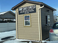 Jump Start Espresso outside