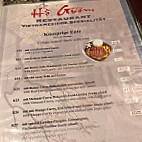 Ho Guom Restaurant, Vietnamesich Und Sushi Bar menu