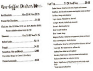 Sweetie Pie's Baked Goods And Coffee Shop menu