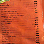 Acapulco Mexican menu