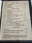 Albachiara menu