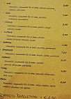 Tato Birillo Pizzeria Trattoria menu