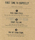 Chipotle Mexican Grill menu