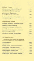 Zum Rumpelstilzchen menu