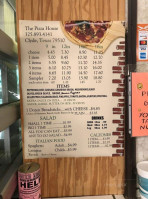 The Pizza House menu