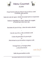 Cocotte Des Envies menu